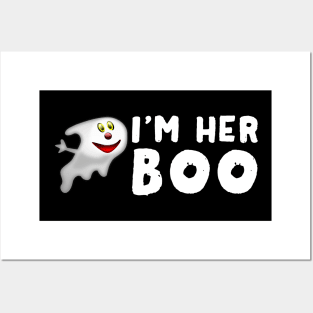 I'm Her Boo Halloween Couples Gifts Posters and Art